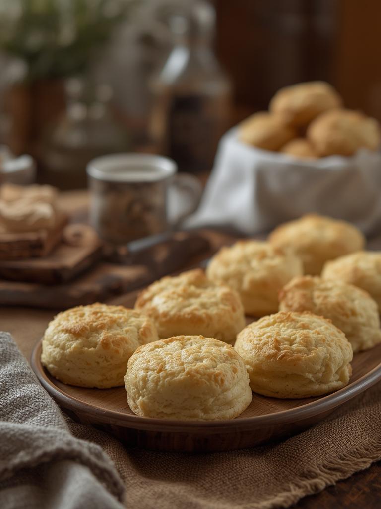 Butter Swim Biscuits served