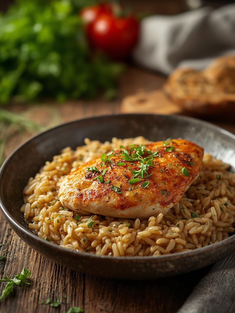 orzo chicken