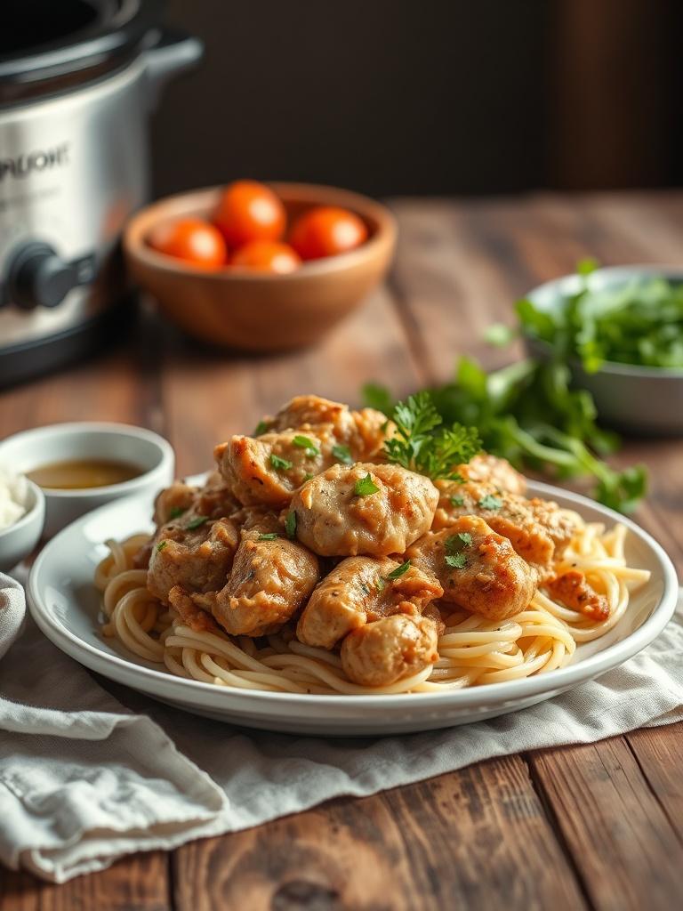 Comfort Crock Pot Crack Chicken