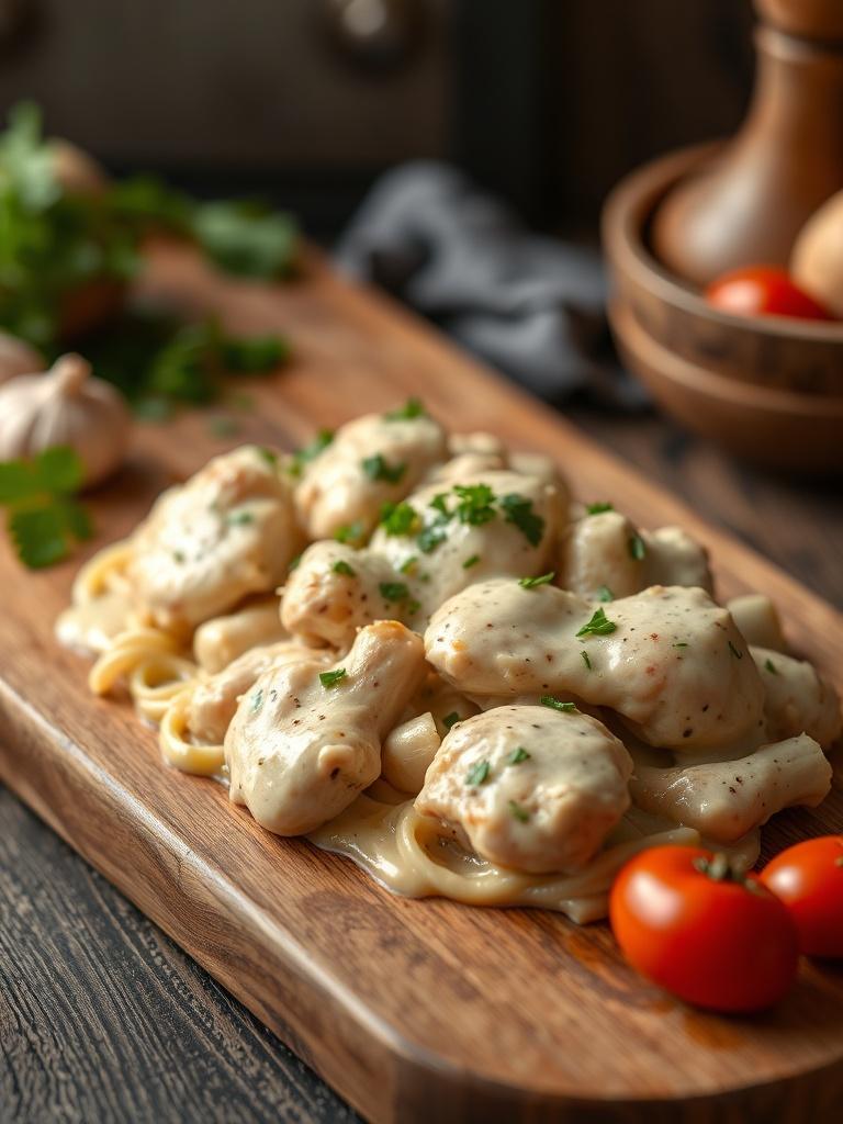 Creamy Garlic Chicken