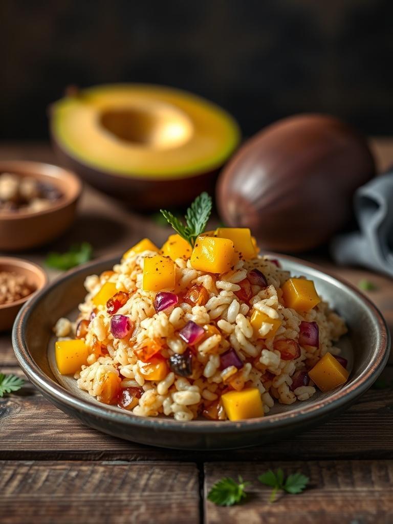 Mango Ube Sticky Rice