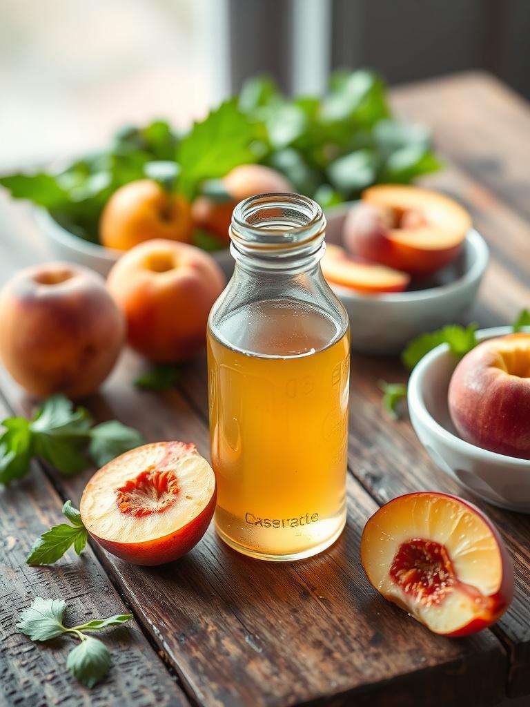 Peach Honey Dijon Balsamic Vinaigrette