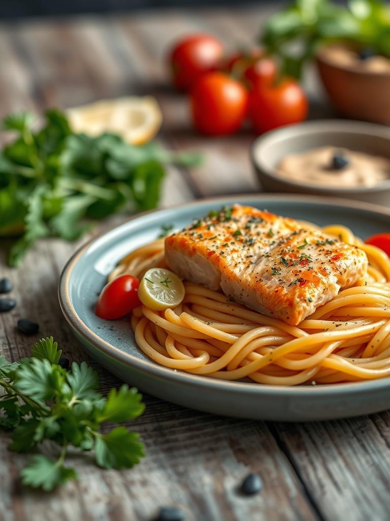 Salmon Pasta